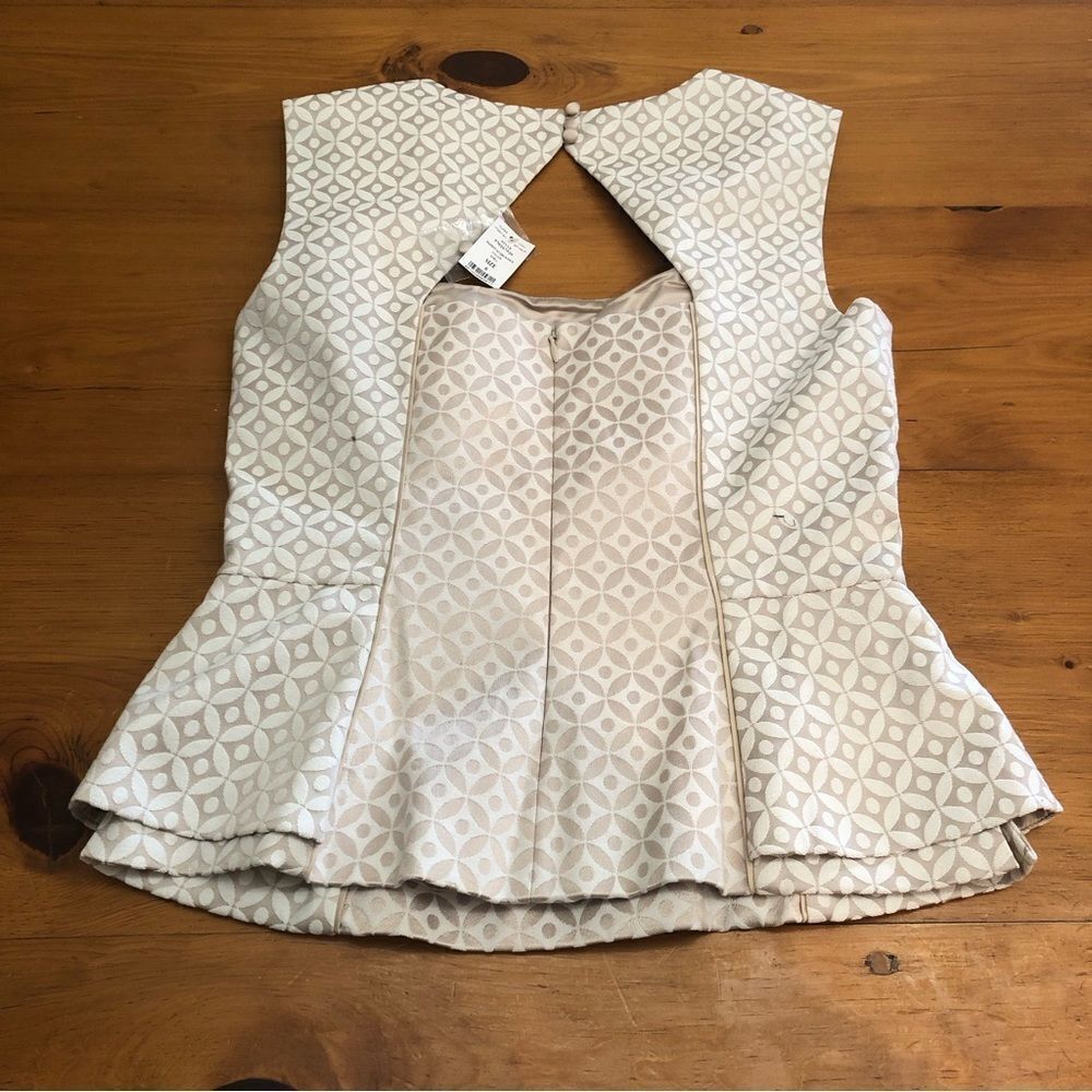 NWT White House Black Market Jacquard Bodice - Picture 6 of 11